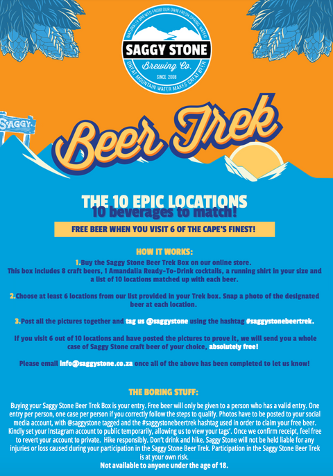 Saggy Stone Beer Trek Box 